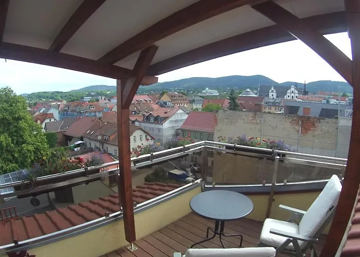 Fernblick Saalfeld Saale